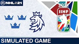 NHL 21 | IIHF Worlds 2021 | Sweden - Czech Republic | Highlights