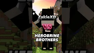 ZakieXD Vs All Herobrine Brothers ☠️ [ Close Eyes Edit ] #zakiexdgaming #shorts #closeeyes