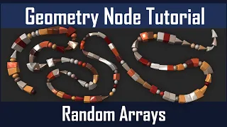 Geometry Nodes: Random Arrays