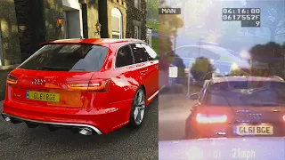 The most INTENSE AUDI RS6 AVANT Police Chase you'll ever see - Forza Horizon 4