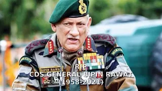 Indian Defence Chief General Bipin Rawat, Wife Among 13 Killed In Chopper Crash in Coonoor