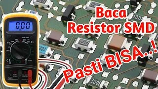 Cara Membaca Nilai Resistor SMD, kode angka resistor SMD