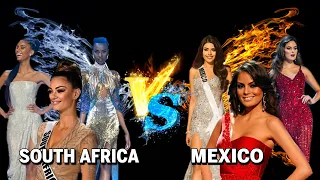 SOUTH AFRICA v/s. MEXICO | MISS UNIVERSE (2010 - 2019) | BEAUTY DECADE