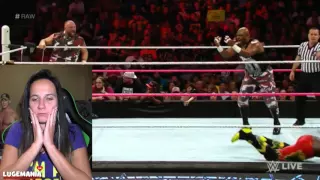 WWE Raw 10/19/15 John Cena Dudely Boyz vs New Day