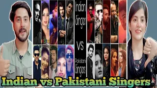 Indian Singers 🆚 Pakistani Singers | Pakistani Reacts | Battle Of Voice  Atif,Arjit,Sherya,Rahat,Son