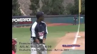 Francisco Lindor in HS; Drafted 1st rd by Indians in 2011