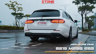 Mercedes AMG S213 M256 E53 / Stone Turbo-back Exhaust Sound