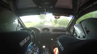 Warmińskie Szutry 2018 -OS Kramarzewo - Łukasz Kowalczyk / Kamil Sierocki - Peugeot 206 RC