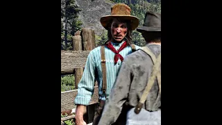 Everyone Felt Safe When John Marston Was Around 😈 - #rdr2 #shorts #reddeadredemption #edit #viral