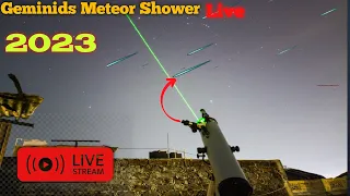 Geminid meteor shower 14 December 2023 🌠 | Mr Antriksh Live 🔴