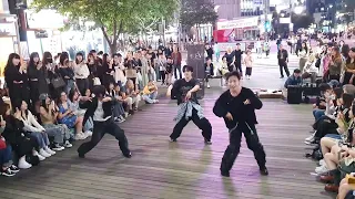 [STREET ARTIST] T:EV. LONG TIME NO SEE. INTERACTIVE SINCHON BUSKING. 240428.