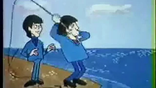 Rare Beatles cartoon clip