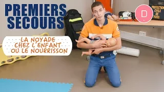 Noyade chez l’enfant ou le nourrisson : les premiers gestes de secours