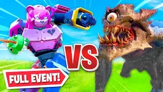 ROBOT vs MONSTER - LIVE EVENT in Fornite! (INSANE)