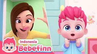 Ciluk-Cilukba | Peek-a-Boo Song | Lagu Anak | Bebefinn Bahasa Indonesia