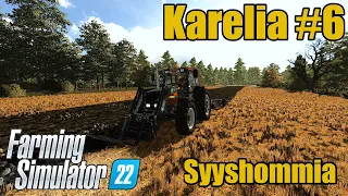 Paalausta, Lannootusta, Puintia, Kyntöä | FS22 Timelapse Karelia #6