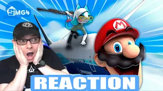 Mario's Plane Trip (SMG4) REACTION