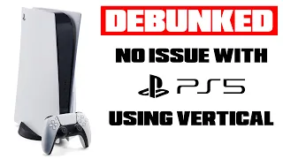 Putting PS5 on Vertical Does Not Damage the Console