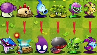 Pvz 2 Discovery - All Plants Evolution NOOB - PRO version