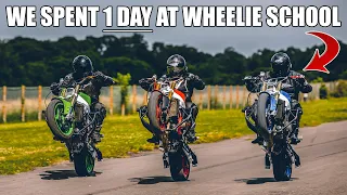 WE LEARNED HOW TO WHEELIE IN ONE DAY  - COTSWOLDS AIRPORT