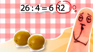 ¿Cómo calcular el resto de una división? División entera y decimal - Videotutorial | Secundaria #ESO