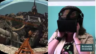 Fragment of - Priceless Reactions To The Oculus Rift Virtual Reality Heads