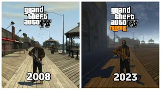 GTA IV PC vs GTA IV Android - Side By Side Comparison • 2023