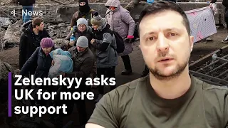 Russia Ukraine conflict: Shelling halts evacuation as Zelenskyy makes historic address