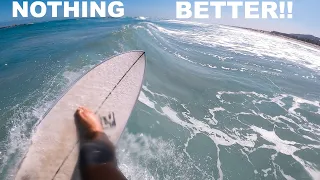 Surfing FUN sandbar in Cape Town - GoPro RAW POV