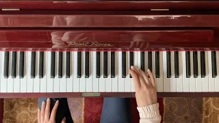 Si bemol Majör gam, sağ el (1 ve 2 oktav) | B flat major scale, right hand (1&2 octaves)