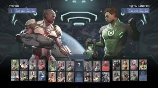 Injustice 2 - Cyborg VS Green Lantern