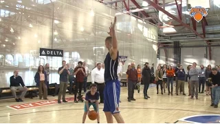 All-Access presented by Delta: Porzingis Shows The Kids How To Fly Like A Pro