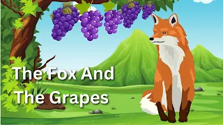 Learn English through short moral stories | The Fox And The Grapes | #motivation #moralstories