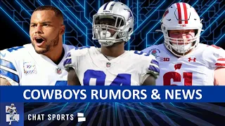 Cowboys News & Rumors: Dak Prescott Contract Update + Randy Gregory Return? Tyler Biadasz Starting?