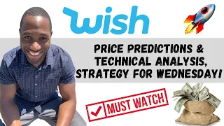 WISH STOCK (ContextLogic) | Price Predictions | Analysis | AND Strategy For Wednesday! MUST WATCH!!