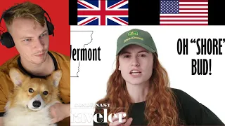 British Guy Reacts To - 50 People Show Us Their States' Accents