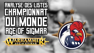 Worlds Age of sigmar: Analyse des listes