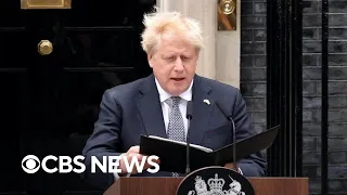 Boris Johnson says he will step down as U.K. prime minister