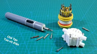 Crafting a very powerful Screwdriver (Electric Screwdriver)