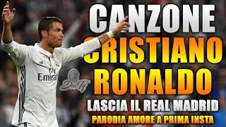 CANZONE CRISTIANO RONALDO lascia il REAL MADRID ⚽ [ Parodia Shade - Amore A Prima Insta ] Prod.DEEP