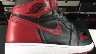 2016 Air Jordan 1 "Banned" Retro Unboxed! (BRED Review)