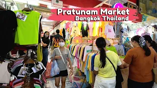 Walking tour-Pratunam Market -Best Wholesale Clothing Market in Bangkok #pratunam  #pratunammarket