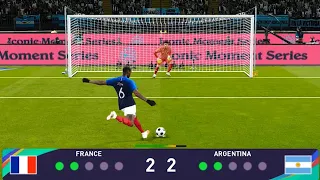 Pes 2021:France vs Argentuna penalty Final