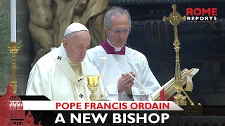 Pope Francis to ordain a bishop his former master of ceremonies this Sunday