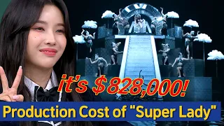 [Knowing Bros] The Production Cost of "Super Lady" MV that Even Members Didn't Know was $828,000?!?😮