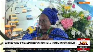 Commissioning of Apapa Expressway & Rehabilitated Third Mainland Bridge |26th May 2024| NTA