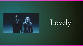 Billie Eilish - Lovely Paroles/Lyrics + traduction français.