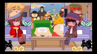 The 4 main characters on south park react to Cartman part 2/4