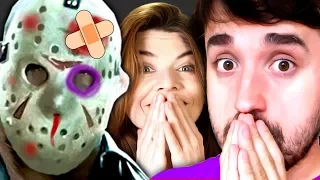 ELA BATEU NO JASON! -  Friday the 13th: The Game