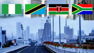 Top 10 beautiful modern African city skylines 2022 (skyscrapers) Nairobi | Dar Es Salaam | Lagos